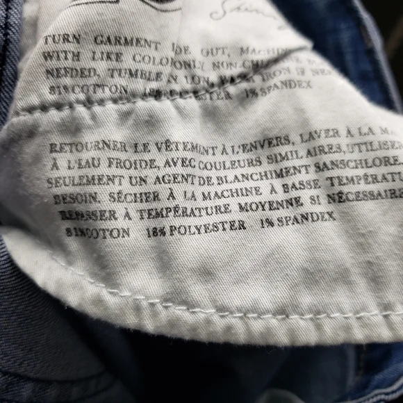 TREASURE & BOND Midrise Skinny Ankle Ripped Jeans - Picture 10 of 10